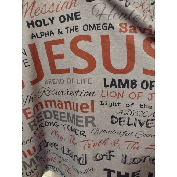 Mislook brand Women's Jesus shirt size 3xl - Picture 2 of 6